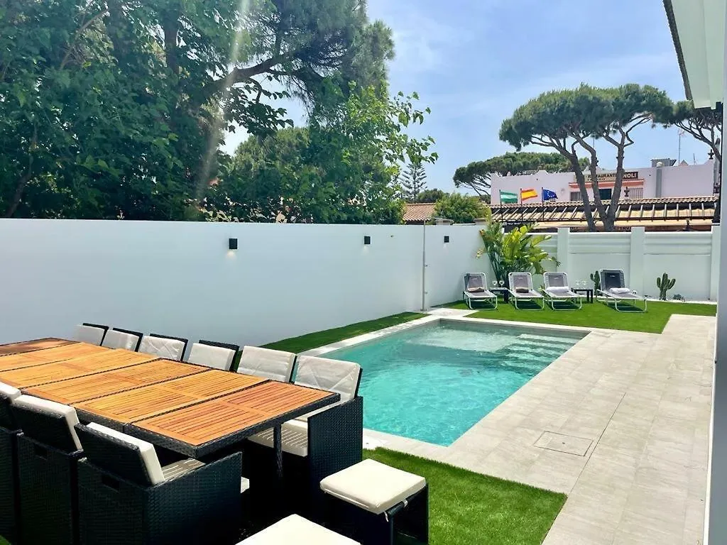Villa Pimienta, Chalet De Lujo A 100 Metros Del Mar Chiclana de la Frontera