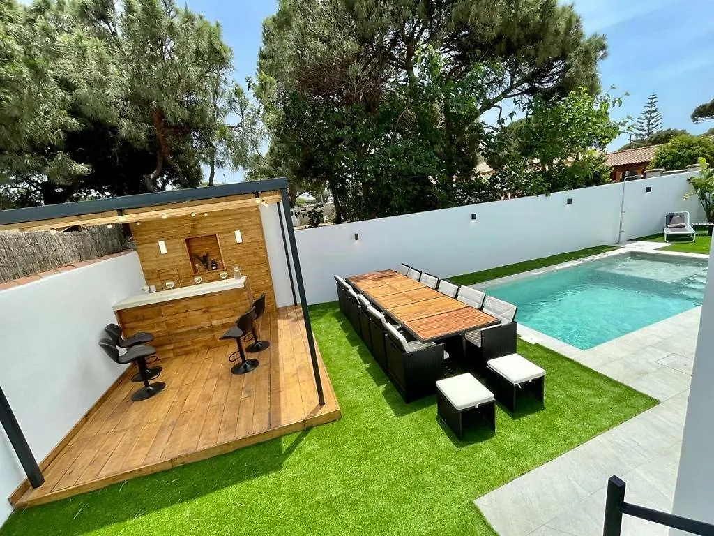 Villa Pimienta, Chalet De Lujo A 100 Metros Del Mar Chiclana de la Frontera